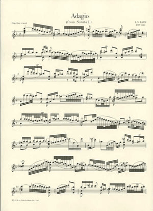 11 movements from the Sonatas and Partitas