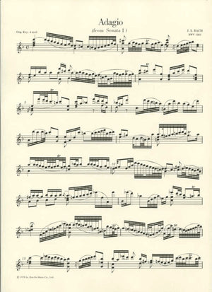 11 movements from the Sonatas and Partitas