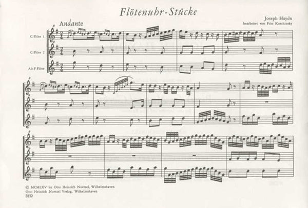 Pieces for Musical Clocks