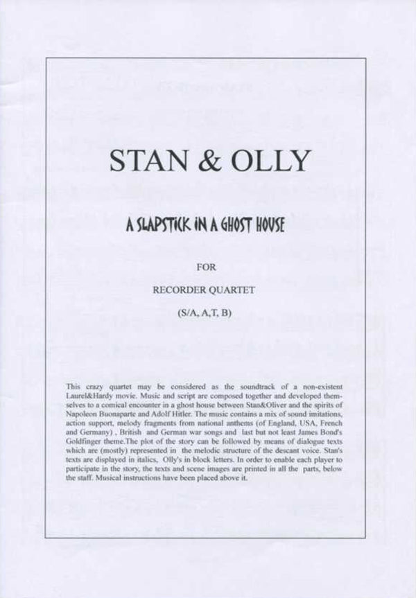 Stan & Olly: A Slapstick in a Ghost House