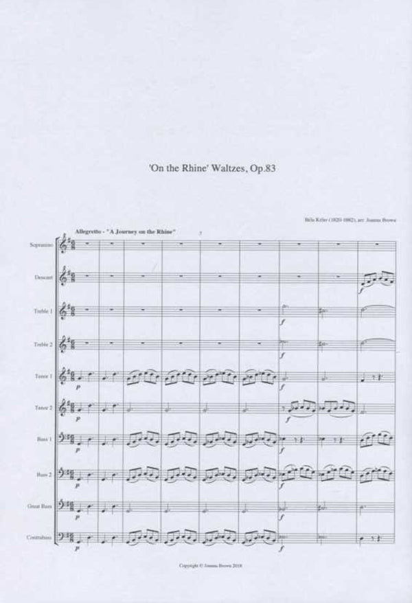 'On the Rhine' Waltzes op. 83