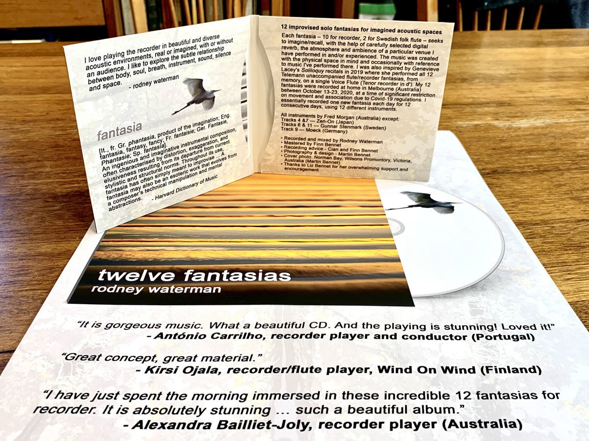 Twelve Fantasias for Solo Recorder