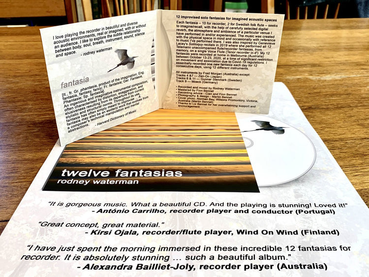 Twelve Fantasias for Solo Recorder