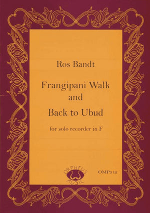Frangipani Walk and Back to Ubud