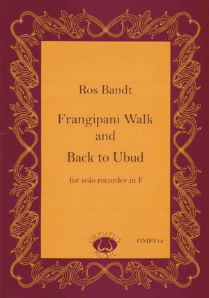 Frangipani Walk and Back to Ubud