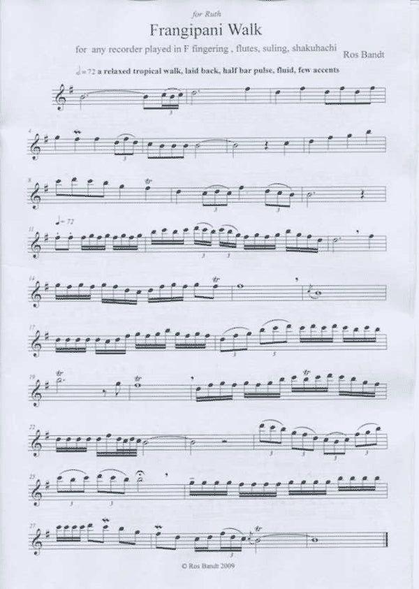 Frangipani Walk and Back to Ubud