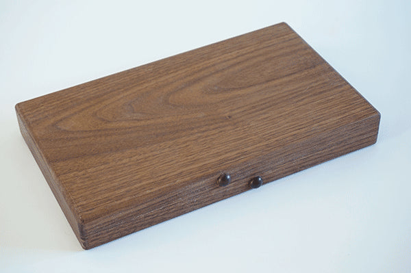 Handmade Box Recorder Stand - Walnut