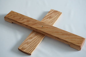 Bass Recorder Folding Stand - Oak
