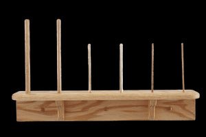Recorder Vertical Wall Stand - Oak