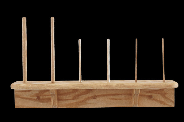 Recorder Vertical Wall Stand - Oak