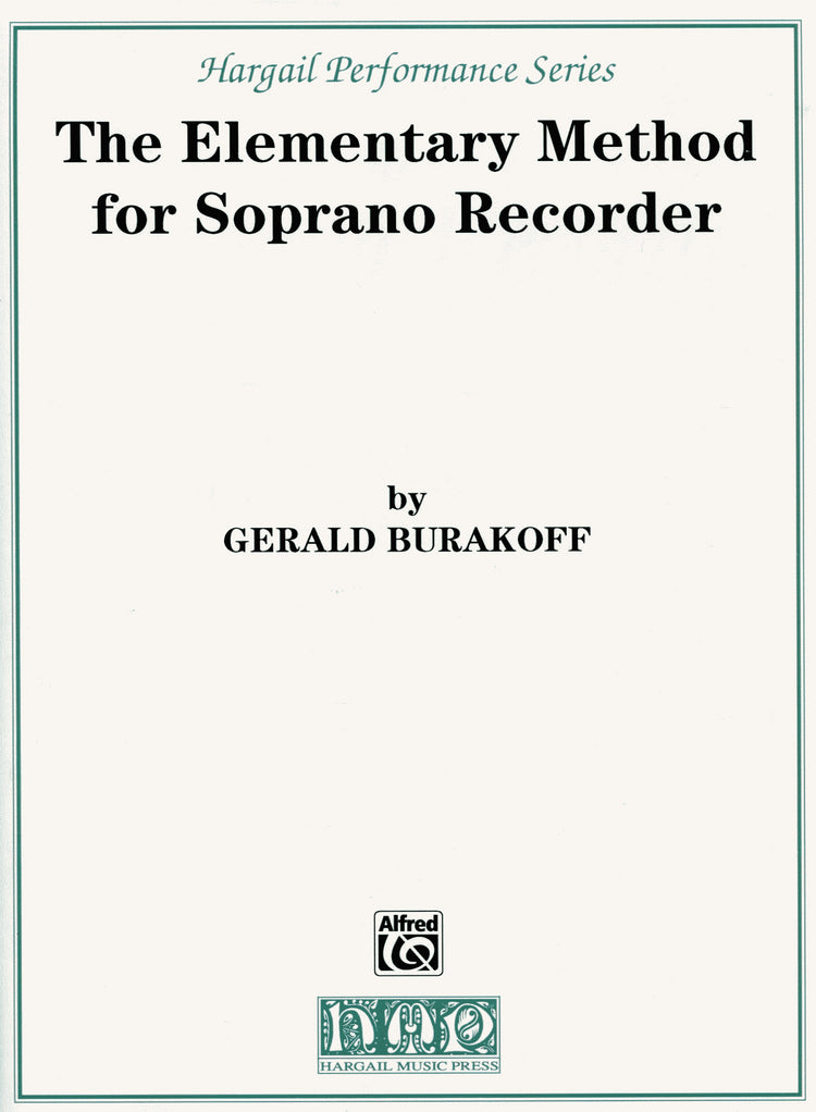 The Elementary Method for Soprano Recorder