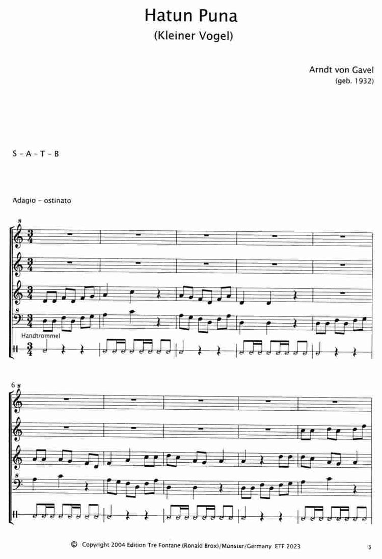 Peruanische Suite (Peruvian suite)