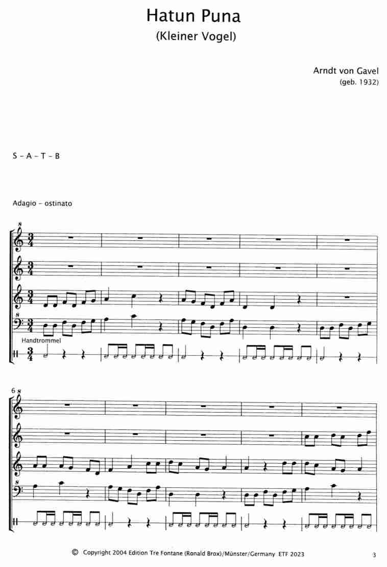 Peruanische Suite (Peruvian suite)