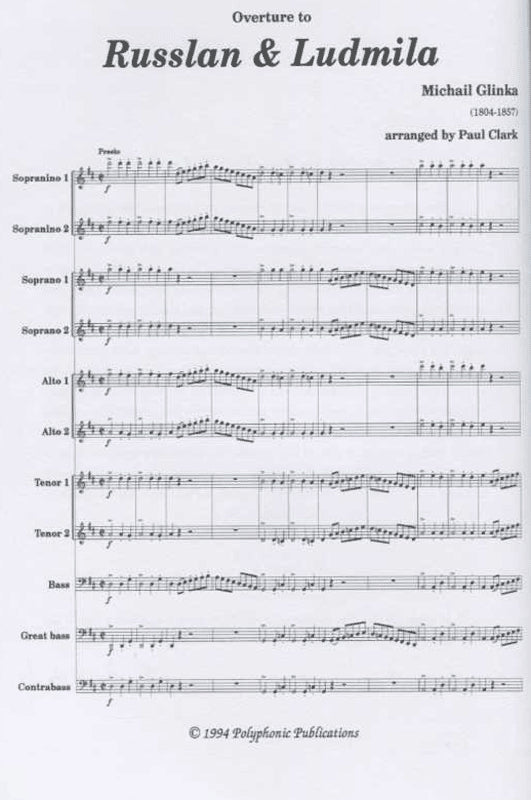 Overture to Russlan and Ludmila