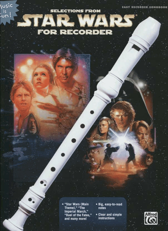 Selections From STAR WARS For Recorder