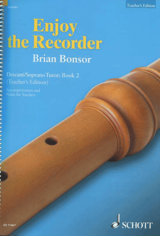 Enjoy The Recorder Descant Tutor 2 Accompaniments and Notes for Teachers