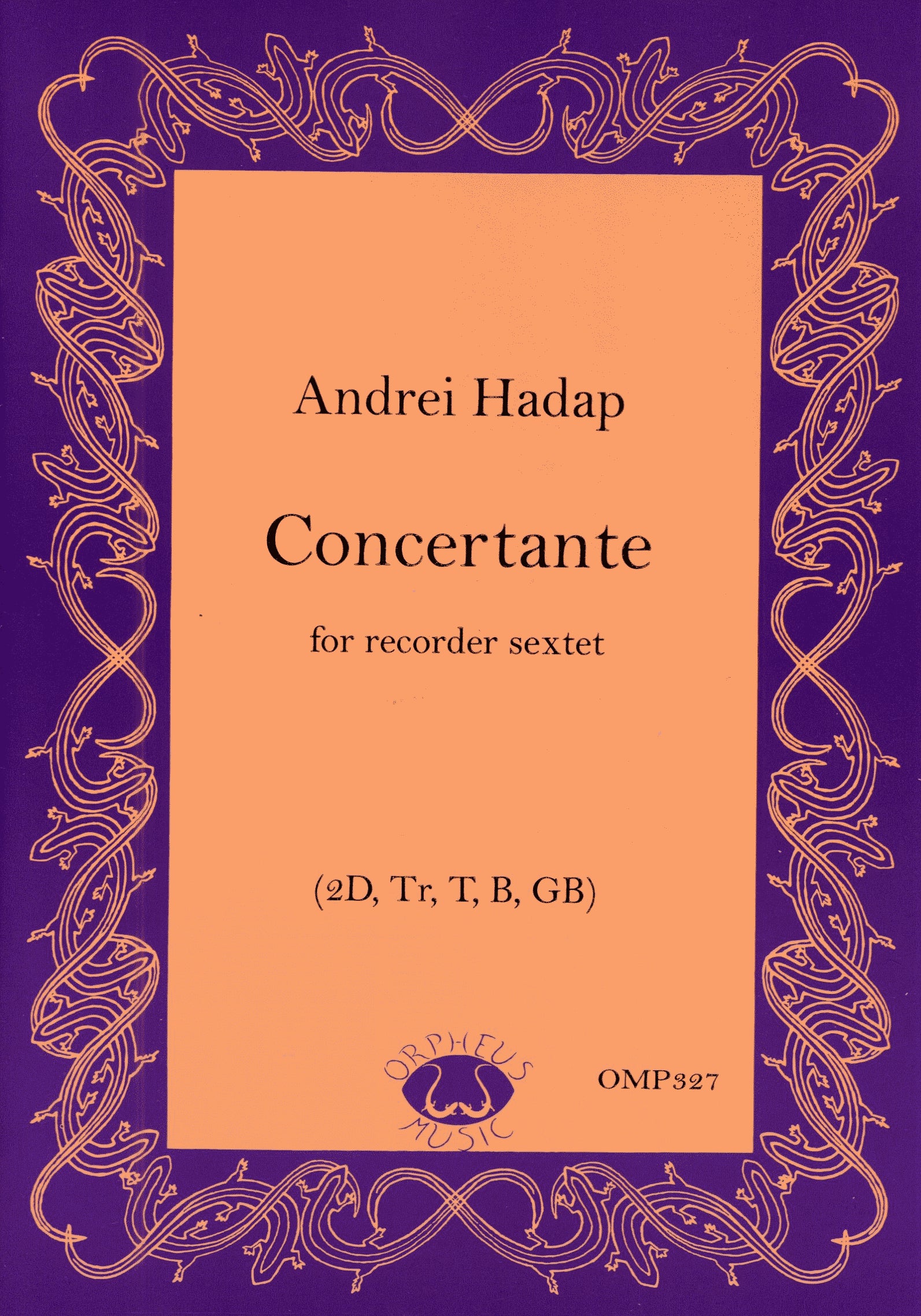 Concertante for Recorder Sextet