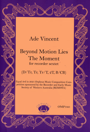 Beyond Motion Lies The Moment