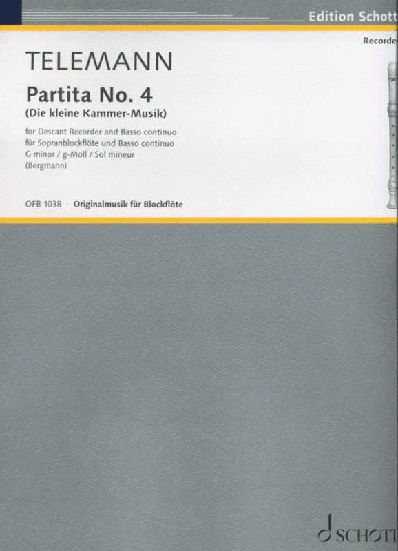 Partita no 4 in g minor