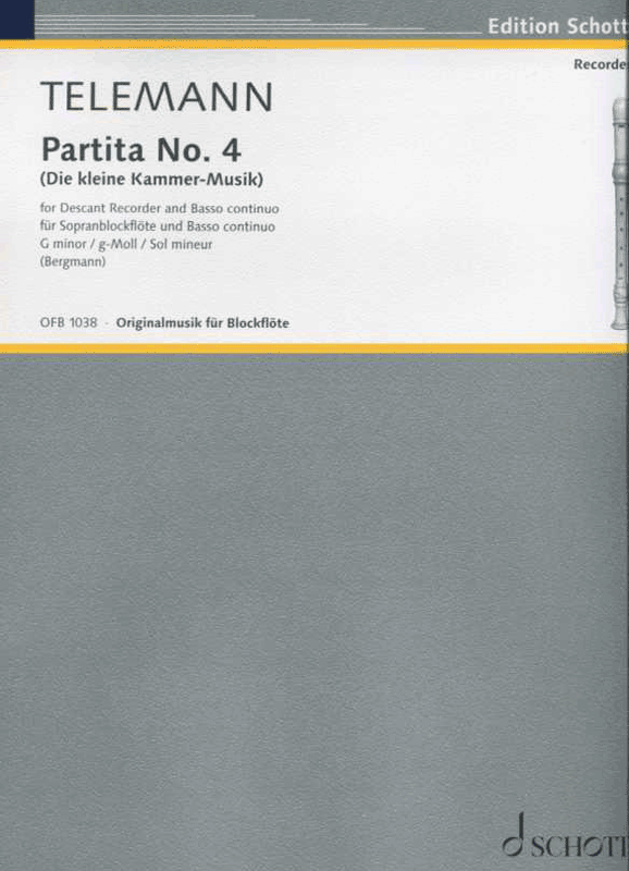 Partita no 4 in g minor