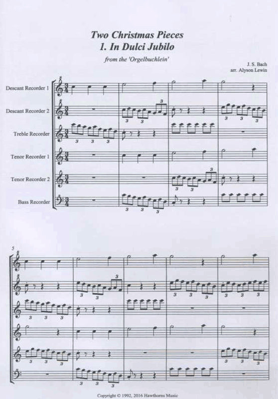 Two Christmas Pieces