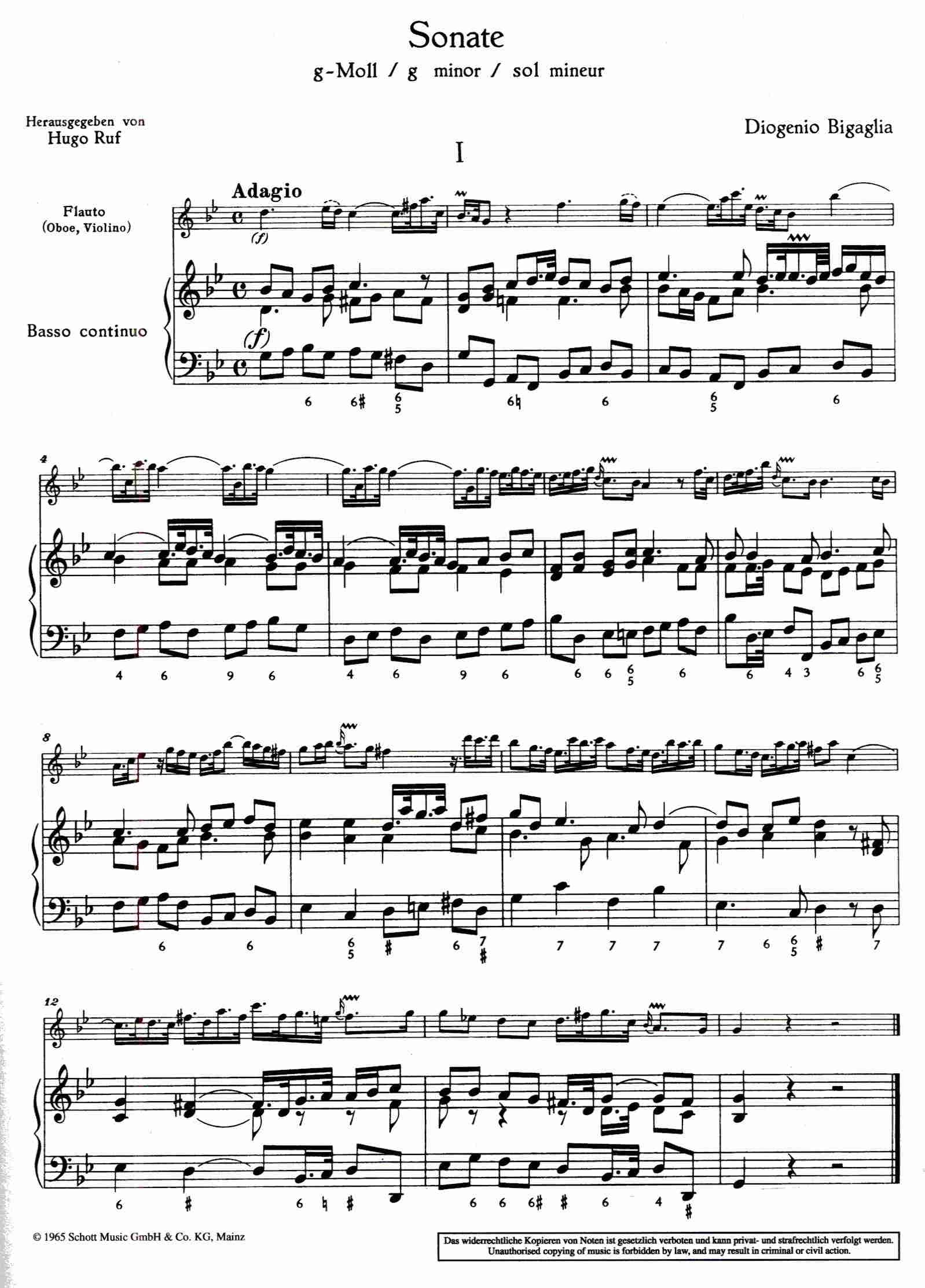Sonata in G minor