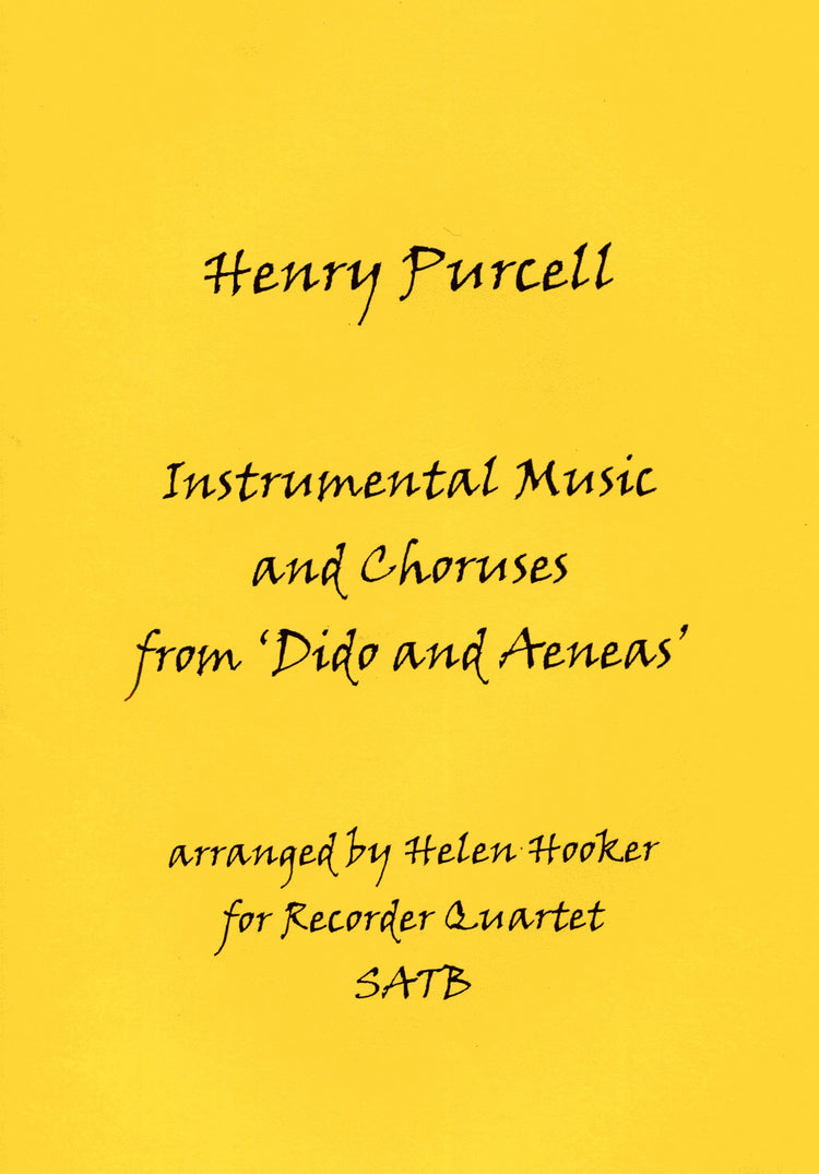 Instrumental Music and Choruses from Dido and Aeneas