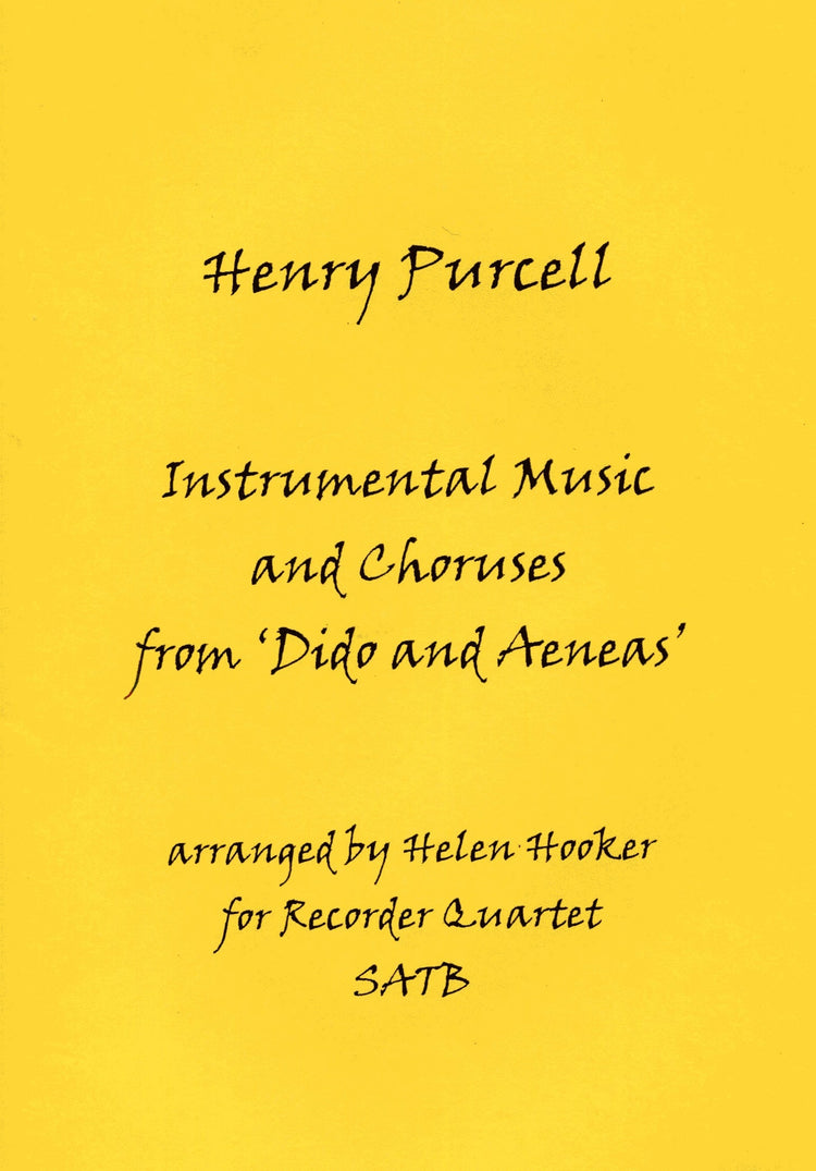 Instrumental Music and Choruses from Dido and Aeneas