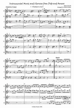 Instrumental Music and Choruses from Dido and Aeneas