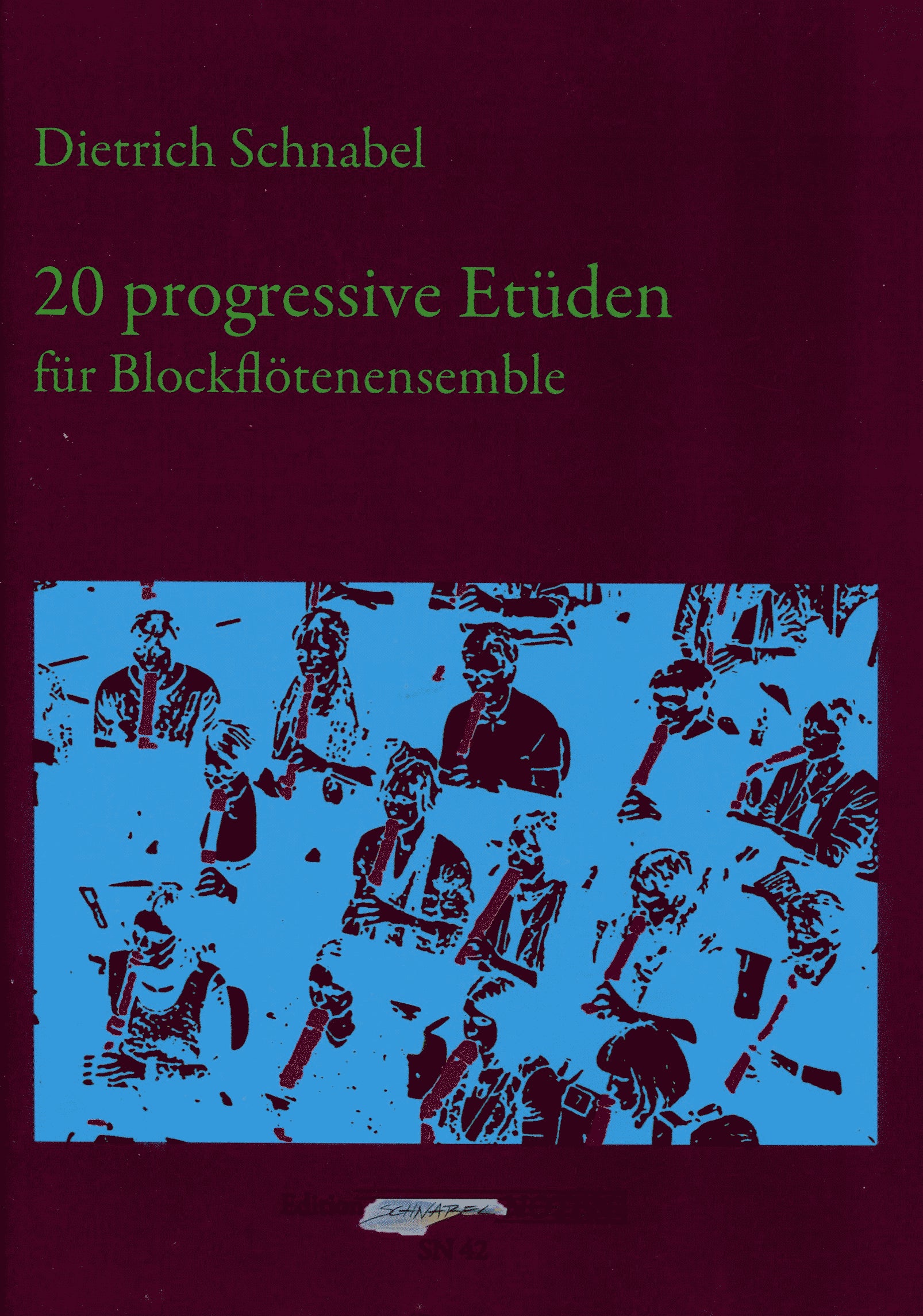 20 Progressive Etudes for Recorder Ensemble