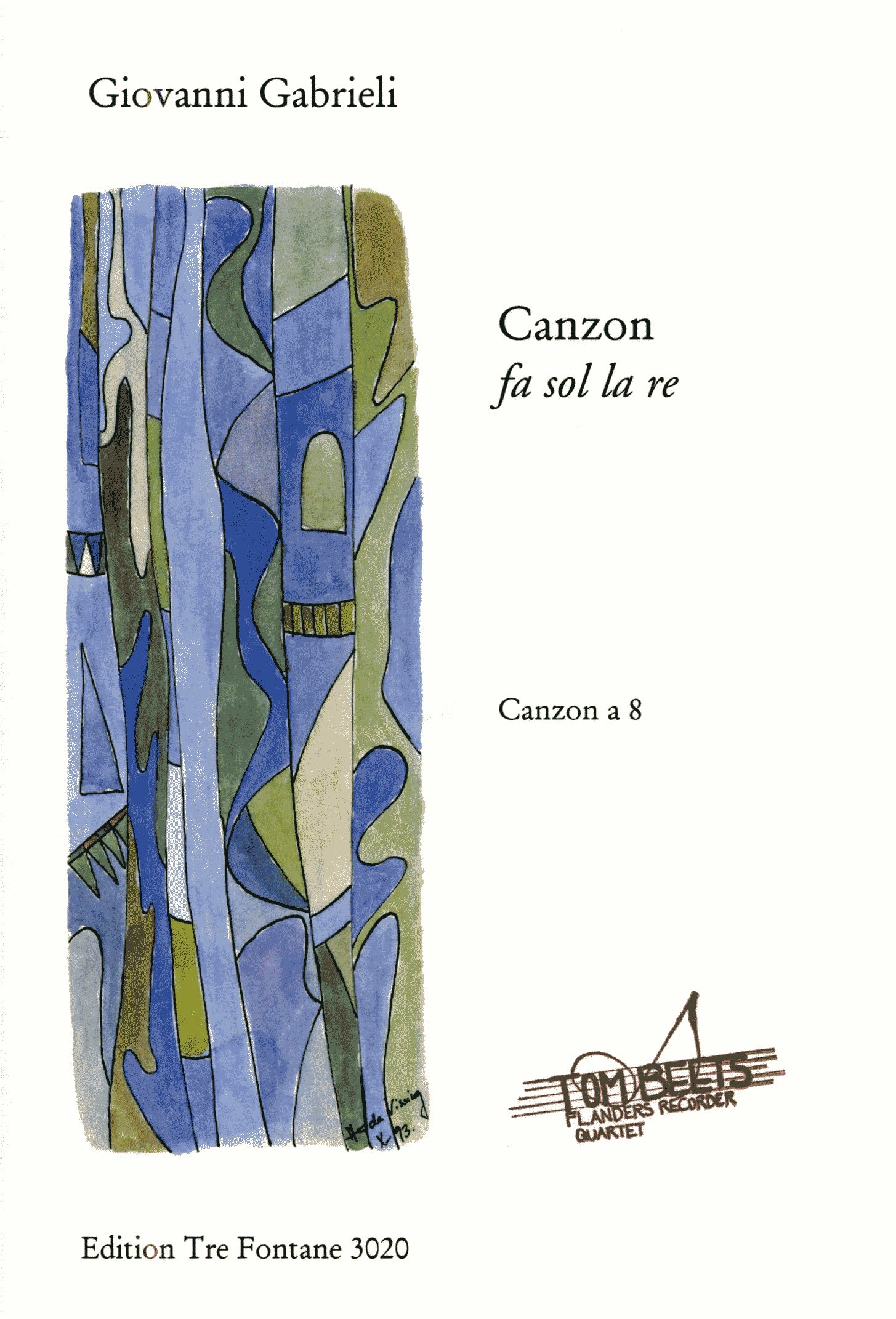 Canzon fa sol la re