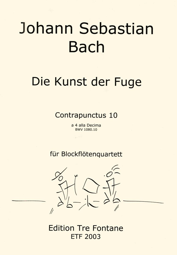 Contrapunctus 10 BWV1080.10 The Art of the Fugue