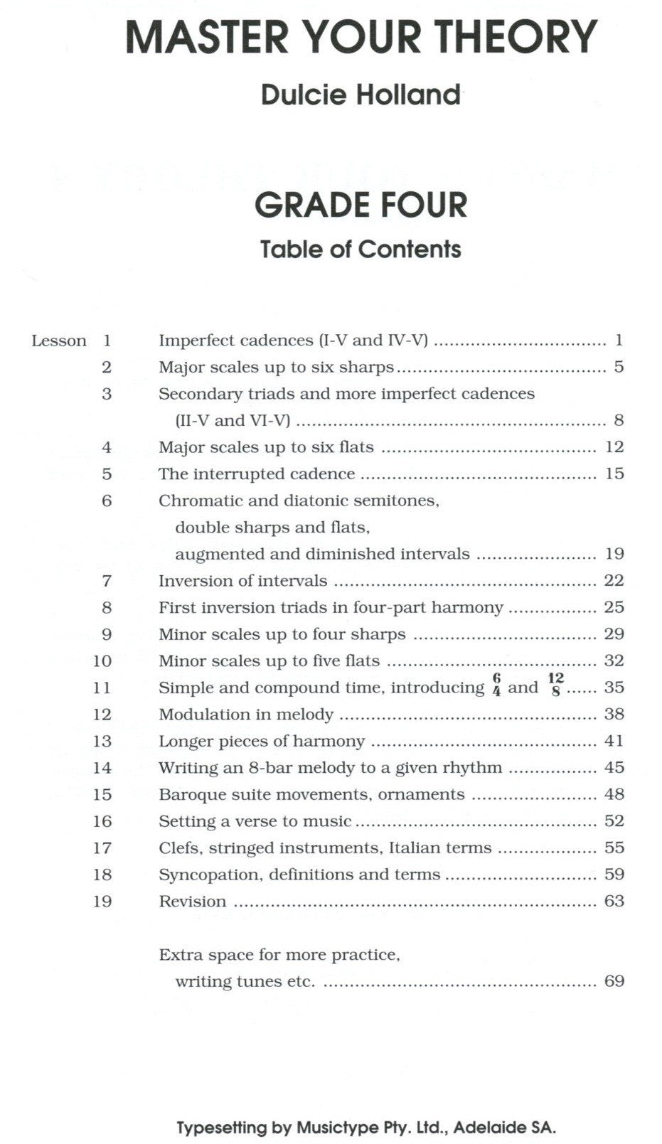 Master Your Theory Grade 4