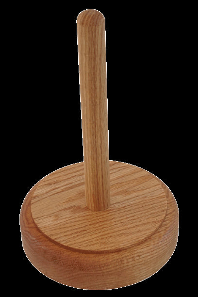 Recorder Stand, Disc - Oak