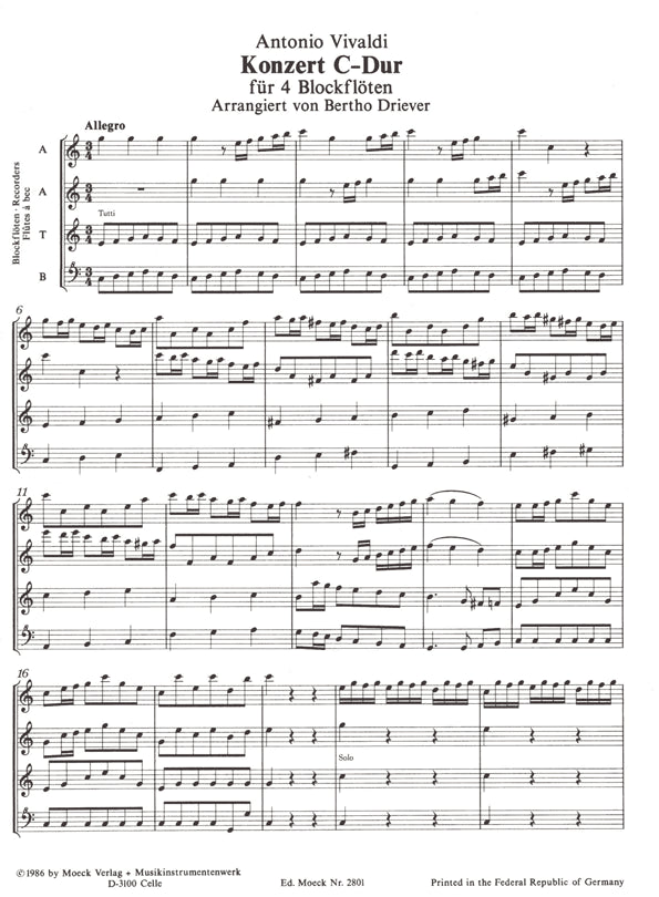 Concerto in C Major