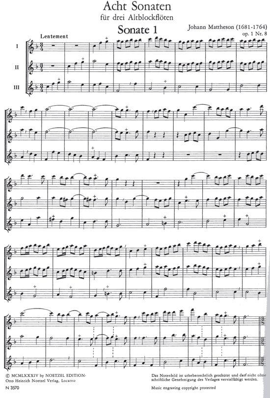8 Sonatas