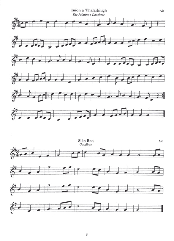An Irish Tunebook