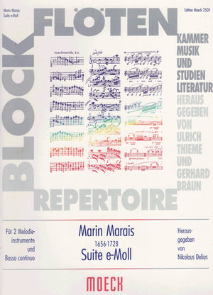 Suite in E Minor (Suite E-Moll) Marais