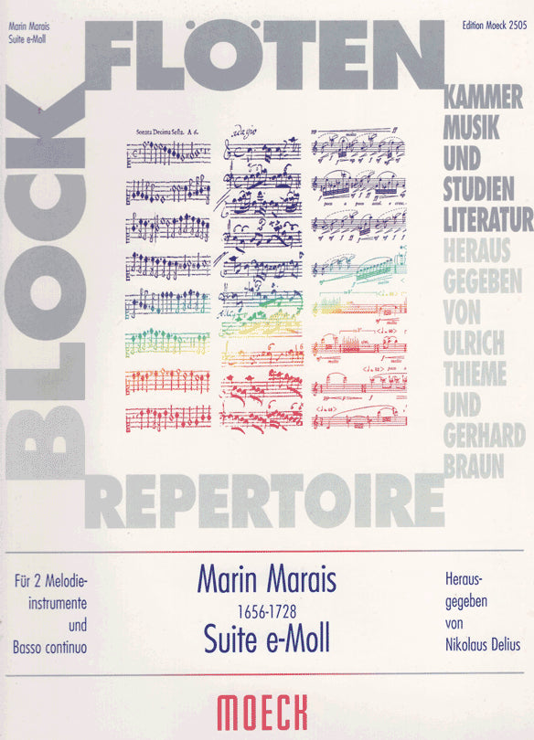 Suite in E Minor (Suite E-Moll) Marais
