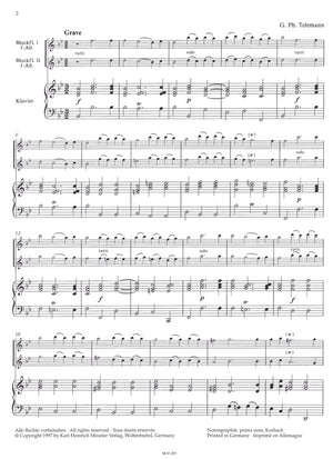 Concerto in Bb Major Telemann