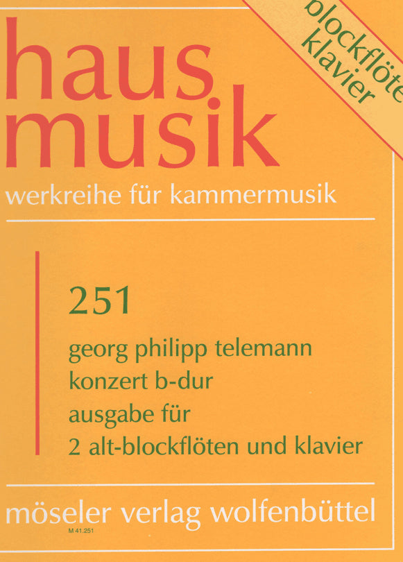 Concerto in Bb Major Telemann