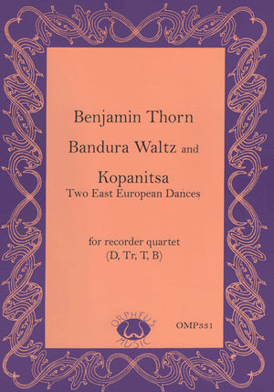 Bandura Waltz and Kopanitsa Two East European Dances