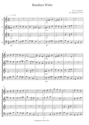 Bandura Waltz and Kopanitsa Two East European Dances
