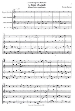Three Gregorian Melodies