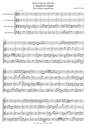 Three Gregorian Melodies