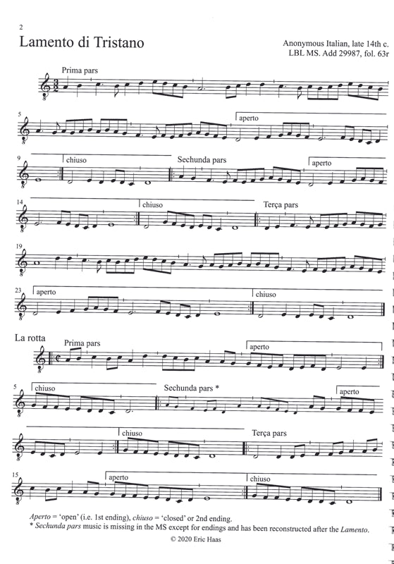 Soprano Recorder Solo Book -Music from the 13th to 21st centuries