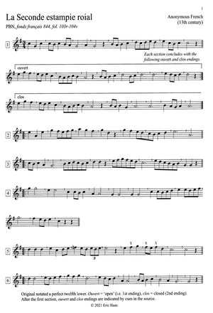 Tenor Recorder Solo Book -Music from the 13th to 21st centuries