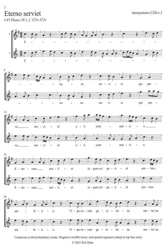 Alto Recorder Duet Book II - Music from the 12th to 21st centuries