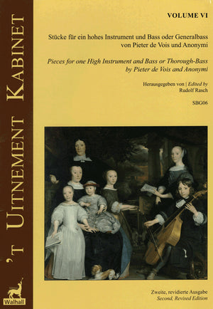 Pieces for one High Instrument and Bass, Volume 6 “T Uitnement Kabinet”