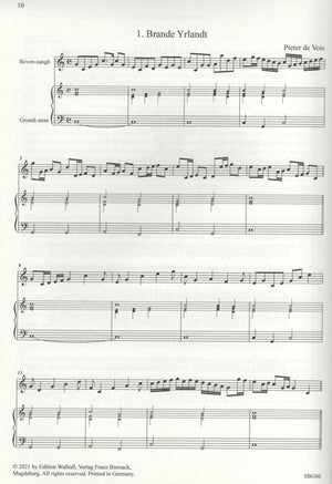 Pieces for one High Instrument and Bass, Volume 6 “T Uitnement Kabinet”